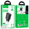 Зарядний пристрій HOCO N60 Gentle USB-C PD20W Black (6942007644174)