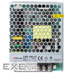 Блок живлення для систем відеоспостереження MeanWell LRS-100-12