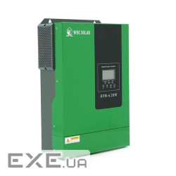 Гібридний інвертор HVM-6.2KW, 6200W, 48V, струм заряду 0-120A, 60-500V, MPPT (120А (WHC-HVM-6.2K-48) (WHC-HVM-6.2K-48)