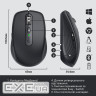 Миша LOGITECH MX Anywhere 3 Graphite (910-005988)