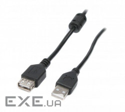 Дата кабель USB2.0 AM / AF 3.0m Maxxter (UF-AMAF-10)