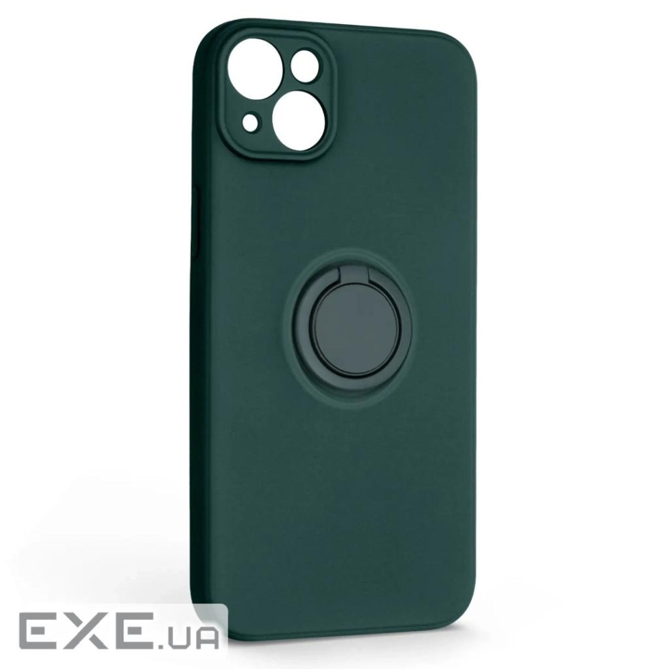 Чохол до мобільного телефона Armorstandart Icon Ring Apple iPhone 14 Plus Dark Green (ARM68702)