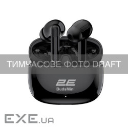 Навушники 2E BudsMini Black (2E-EBTWBMBK)