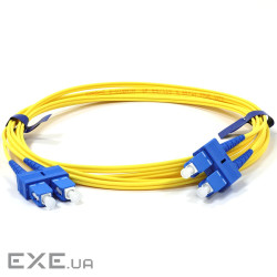 Патчкорд SC/UPC-SC/UPC SM 2м Duplex Slim (UPC-2SCSC(SM)D(ON)S)