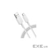 Дата кабель USB 2.0 AM to USB-C 0.9m 322 White Anker (A81H5H21/A81H5G21)