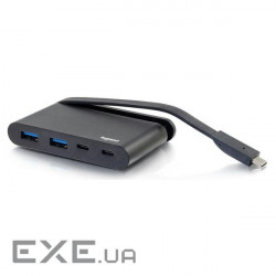 USB хаб C2G USB-C Hub with USB-A/USB-C/PD 4-port (CG82115)