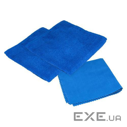 Серветки Patron Microfiber 2X30х30cm + 1X20х20cm (CS-PN-F4-2X009-1X019)