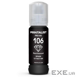 Чорнило Printalist Epson L7160/7180 70г Photo Black (PL106PB)