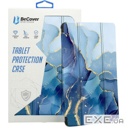 Чехол-книжка BeCover Soft Edge TPU для Xiaomi Redmi Pad SE 8.7 Blue Marble (712572)