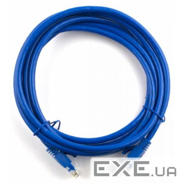 Патч-корд 10 м, UTP, Blue, Ritar, литий, RJ45, кат.5е (PCR-CCA / 10Be) (PCR-CCA / 10B (PCR-CCA/10BE)