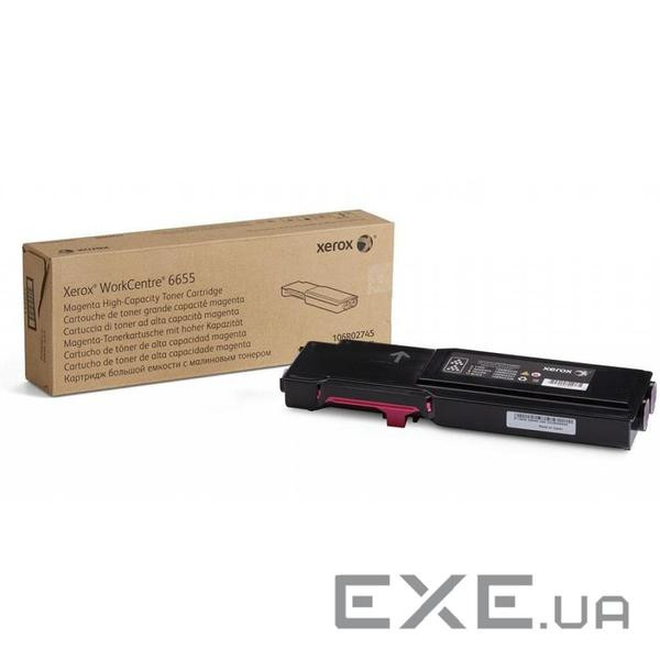 Тонер-картридж Xerox WC6655 Magenta (7.5K) (106R02753)