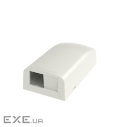 Розетка зовнішня Panduit 2 порт Mini-Com, закруглена (CBX2AW-AY)