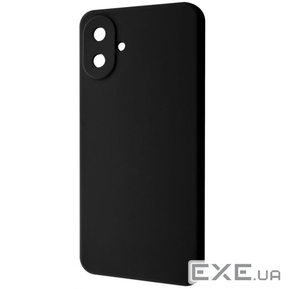 Чехол WAVE Full Silicone Cover Samsung Galaxy A07 black (64567 black)