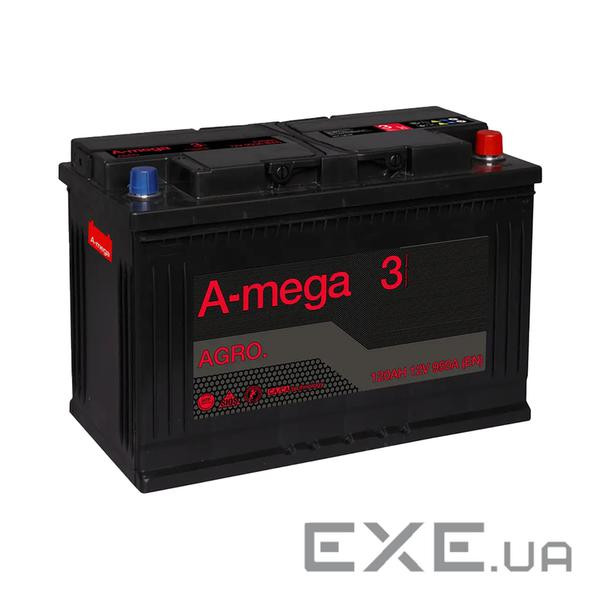 Акумулятор авто Мегатекс A-mega Standard (М3) 6СТ-120-АЗ (прав) AGRO ТХП 950 (25354)
