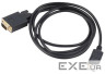 Кабель Kingda DisplayPort M-VGA M, чорний 1.8м (S0199)