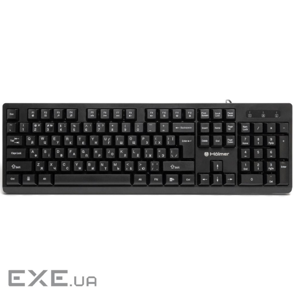 Клавіатура Hölmer K-02OF USB UA Black