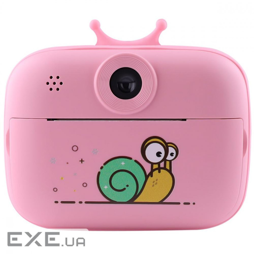 Детская фотокамера моментальной печати SnailSnap pink (62567 pink)