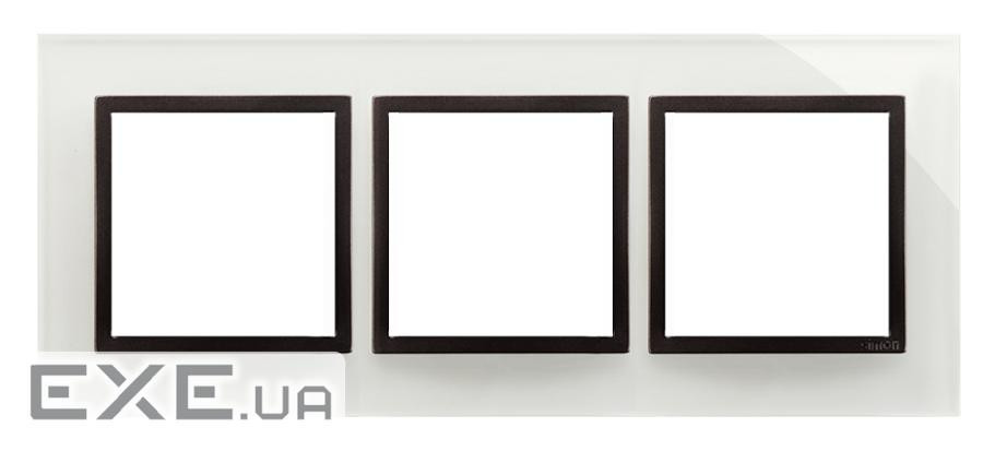 Рамка Premium NATURE 3x, стекло грозовая туча (DRN3/72)