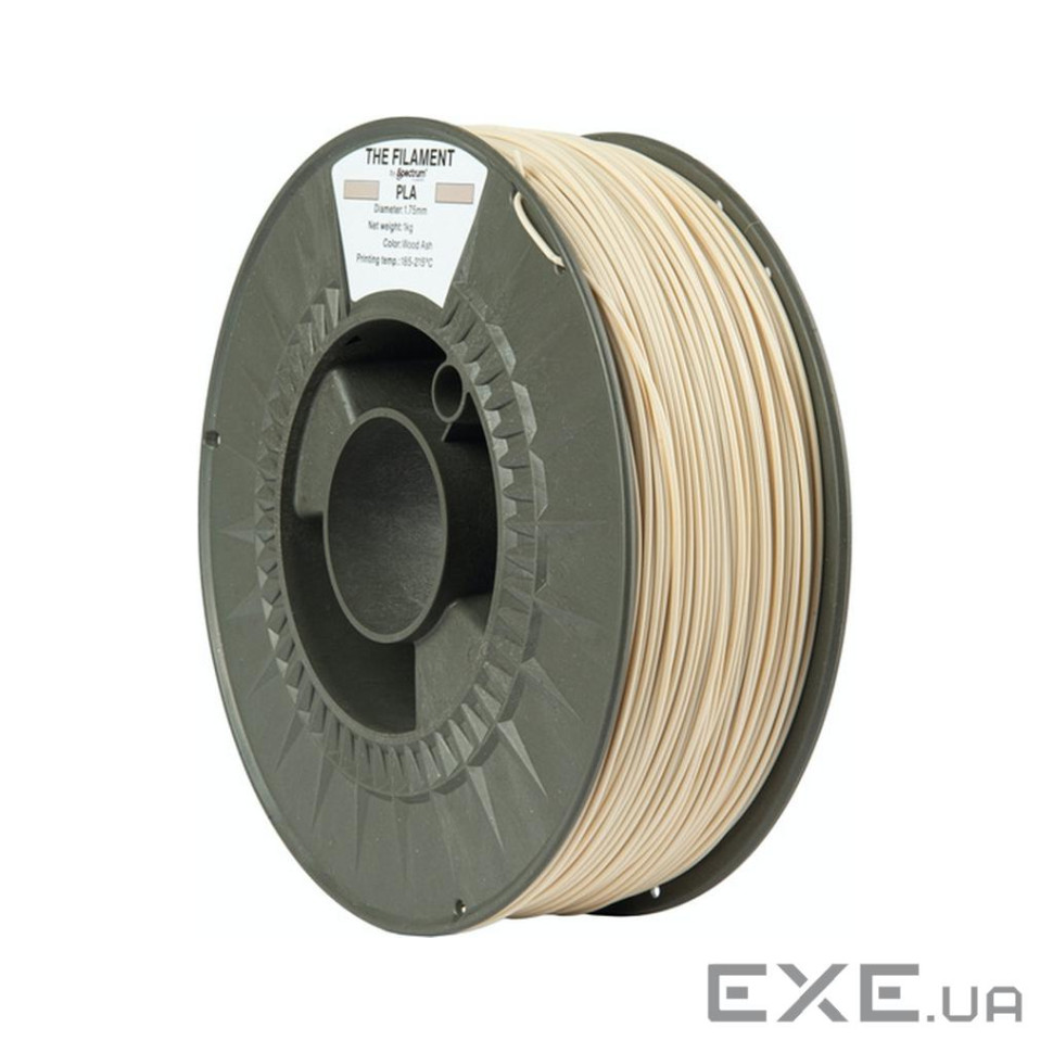 Пластик для 3D-принтера The Filament PLA 1.75mm 1kg WOOD ASH (TF-24009)