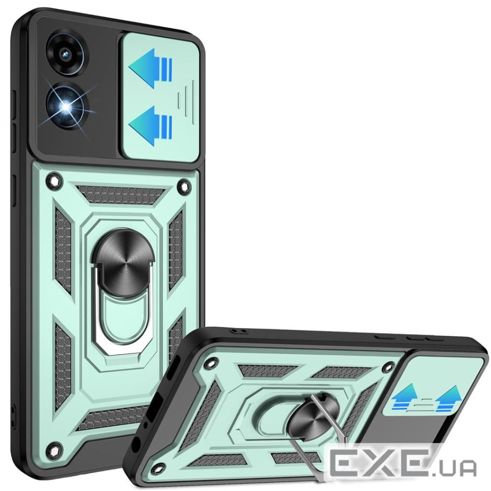 Чeхол-накладка BeCover Military для Motorola Moto G04/G04s Dark Green (713064)