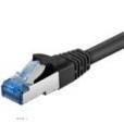 Патч-корд екранований RJ45 SFTP6a 1.0m, patch AWG27 D=6.0mm LSOH Gold Cu,чорний (75.09.3685-10)