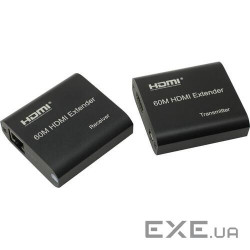 Перехідник аудіо-відео Lucom HDMI M/F (over RJ45), x1 60m 1080p/720p Sender+Receiv (62.09.8193-1)