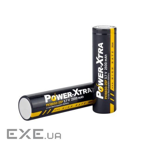 Акумулятор 18650 Li-Ion 2500mAh, 3.7V, orange Power-Xtra (PX18650-25BL / 29745)