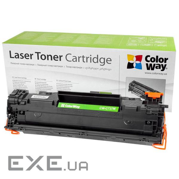 Картридж ColorWay для CANON 737 + тонер TH-1005 (3шт) (CW-C737M/TH-1005)