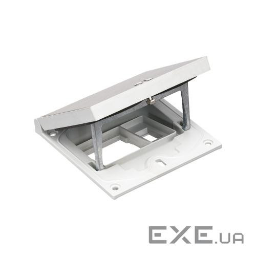 Люк до підлог коробки IP66 1,5хK45 місце 1хRJ45 Keystone, під ключ, нерж сталь (KFH101SEC/72)
