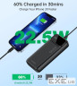 УМБ Choetech 20000mAh 22.5W PD,QC3.0 2USB-A+USB-C In/Out Black (B729-ACBK)