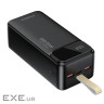 УМБ Choetech 40000mAh, 22,5W PD QC3.0, USB-C In/out, 2xUSB-A Li-pol чорна (B731-ACBK)