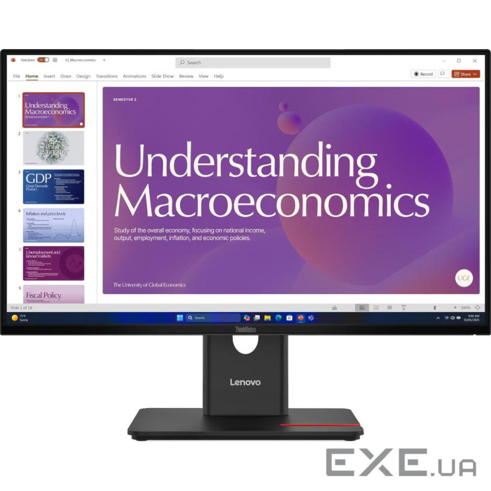 23.8" 16:9 IPS РК монітор, 1920х1080, 120 Гц, 4 мс (GtG), 99% sRGB, 1xHDMI 1.4/1xDP 1.4 (64B9GAT1UA