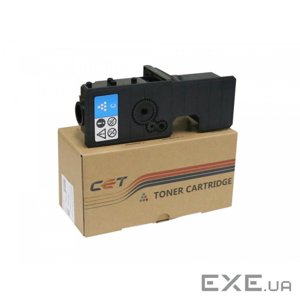 Тонер-картридж CET Kyocera Mita ECOSYS P5021/5521i TK-5220C 1,2K, cyan (CET141134)
