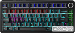Клавіатура дротова AULA F75 Black keycap KRGD blue EN/UA (6948391202846) AULA F75 Black keycap KRGD blue EN/UA (69483912