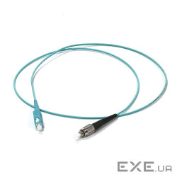 Патчкорд SC/UPC-FC/UPC MM (OM3) 1м Simplex Slim (UPC-1SCFC(MM)S(ON)S)