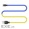 Дата кабель USB 2.0 AM to USB-C 1.0m National ColorWay (CW-CBUC052-BLY)
