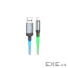 Кабель HOCO U112 Shine USB-A to Lightning 1м Gray (6931474788801)
