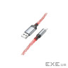 Кабель HOCO U112 Shine USB-A to Lightning 1м Gray (6931474788801)