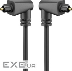 Кабель Goobay аудіо оптичний Toslink 1.0m,90/90 D=4.0mm Optical Fiber (75.04.1592-1)