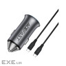 Зарядний пристрій Acefast 1xUSB-C PD95W + 1xUSB gray (6974316285304)
