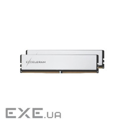 Модуль пам'яті EXCELERAM Black&White White DDR4 3200MHz 32GB Kit 2x16GB (EBW4323216XD)