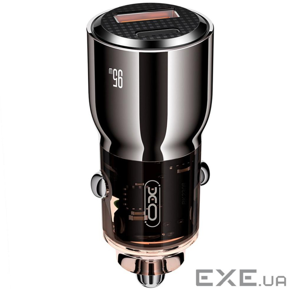 Зарядний пристрій XO 1xUSB-C PD65W + 1xUSB 30W Tarnish (CC58.tranish)