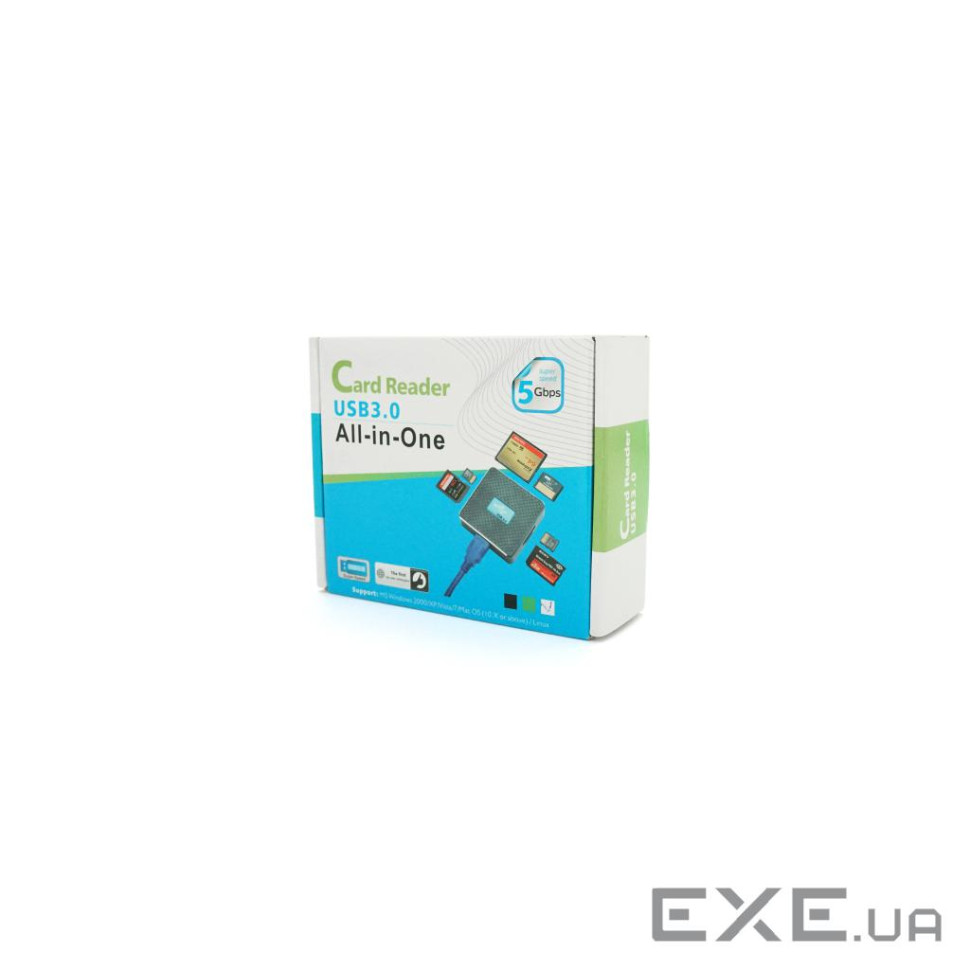 Зчитувач флеш-карт Voltronic USB 3.0 to SD/MMC/MS/TF/M2 white (HDH-939W/08625)