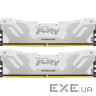 Модуль пам'яті KINGSTON FURY Renegade White/Silver DDR5 8000Mhz 32GB Kit 2x16GB (KF580C38RWK2-32)