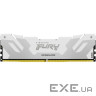 Модуль пам'яті KINGSTON FURY Renegade White/Silver DDR5 8000Mhz 32GB Kit 2x16GB (KF580C38RWK2-32)