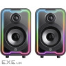 Акустична система 2.0 Defender Solar 11 10Вт, Bluetooth, RGB підсвітка, USB, чорна (65811)