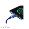 Кабель Baseus Crystal Shine Type-C to Type-C 100W 1.2M Синій (CAJY000603)