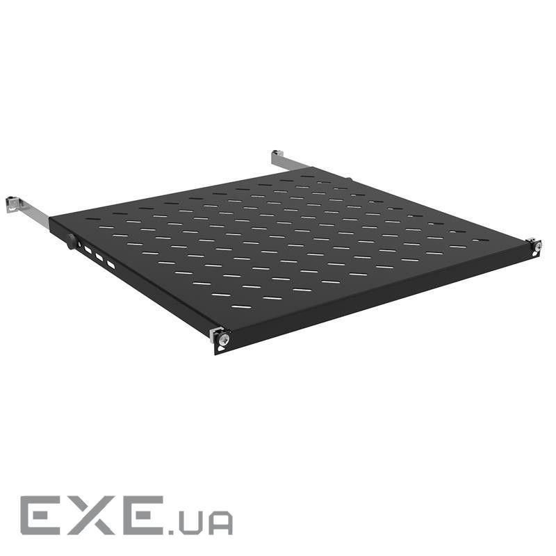 Полиця ZPAS 19", 0.5U, глибина 450мм, кріплення 450-550 мм, 70кг максимально, (W-8264-450-161)