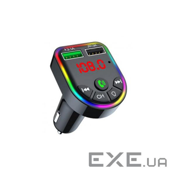 FM модулятор Havit HV-FM810BT Black