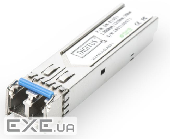 Модуль DIGITUS 1.25 Gbps SFP, 20km, SM, LC Duplex, 1000Base-LX, 1310nm (DN-81001)